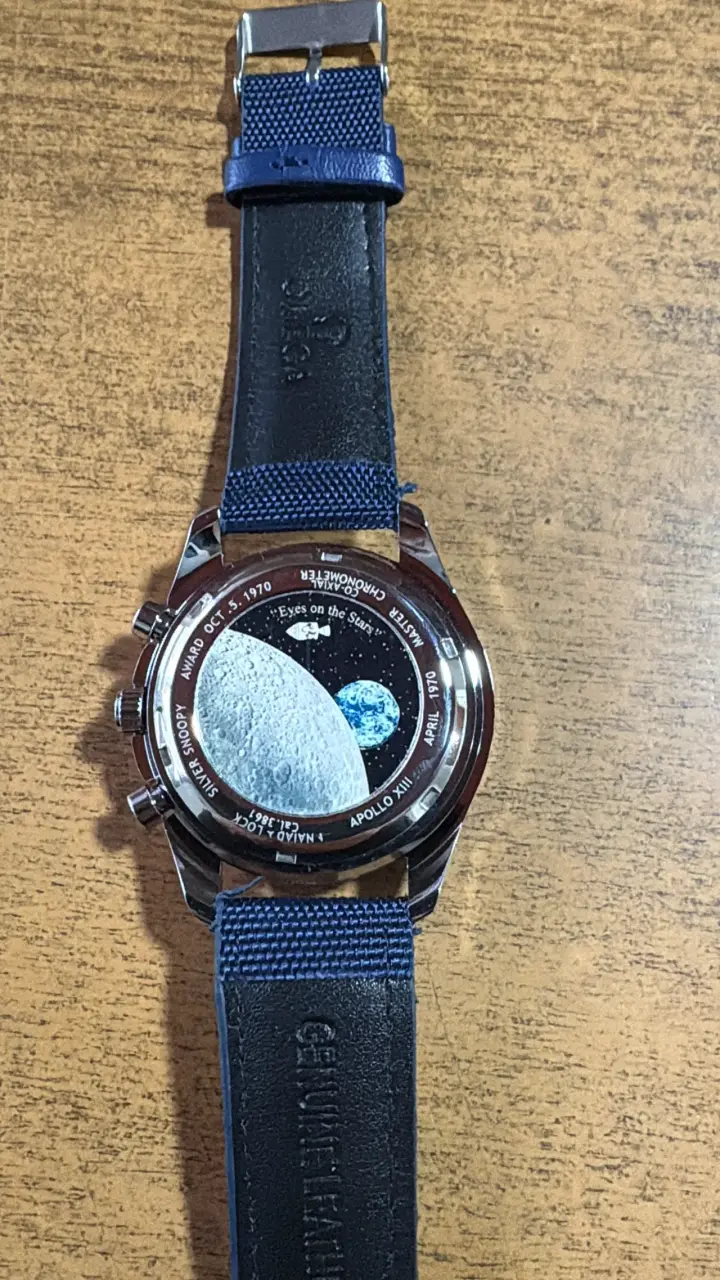 Reloj Omega Speedmaster Snoppy Rplk - 4