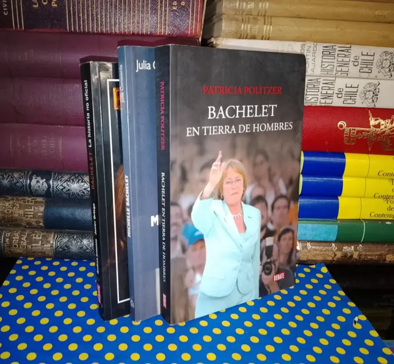 3 libros sobre Michelle Bachelet - 3