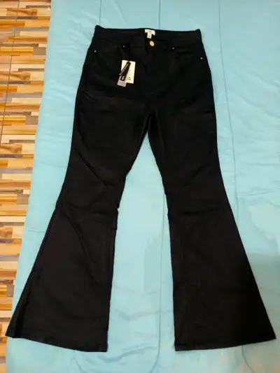 Jeans negro River Island - miniatura 1
