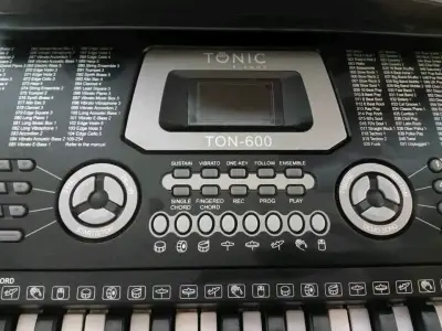 Teclado Electrónico Tonic Ton-600 con Soporte - miniatura 4