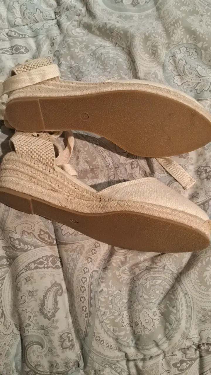 Alpargatas beige con plataforma Tonvis - 2