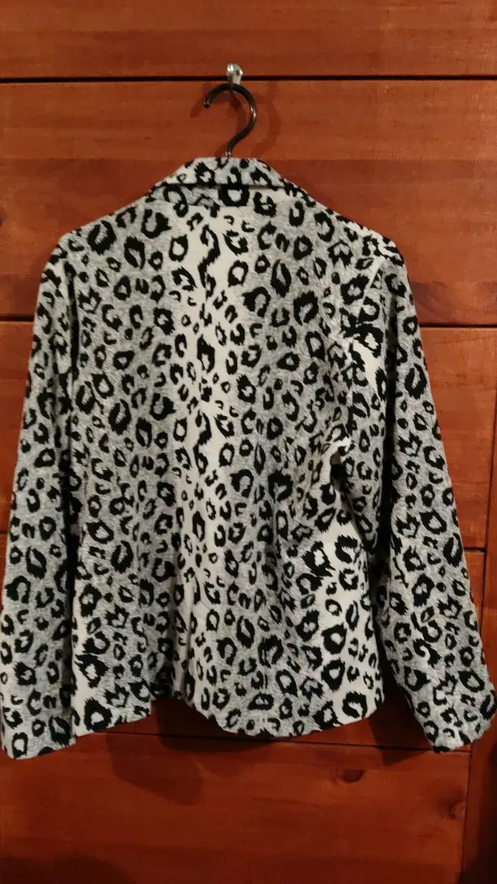 Blazer de mujer estampado animal print - 2