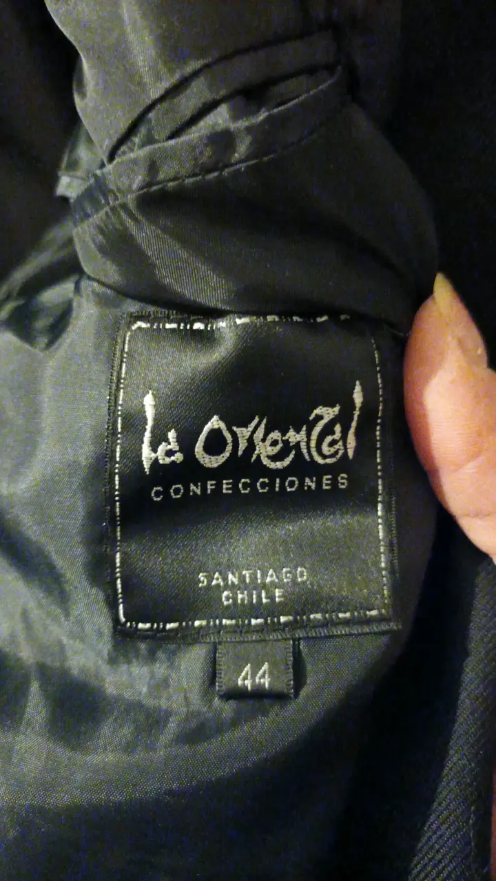 Chaqueta de huaso negra La Oriental - 2