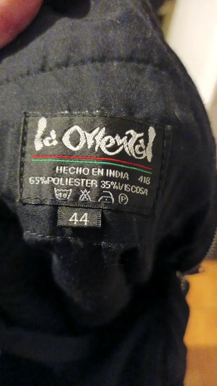 Chaqueta de huaso negra La Oriental - 5
