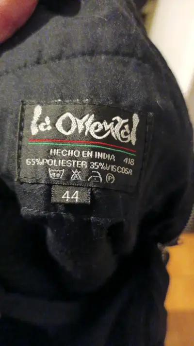 Chaqueta de huaso negra La Oriental - miniatura 5