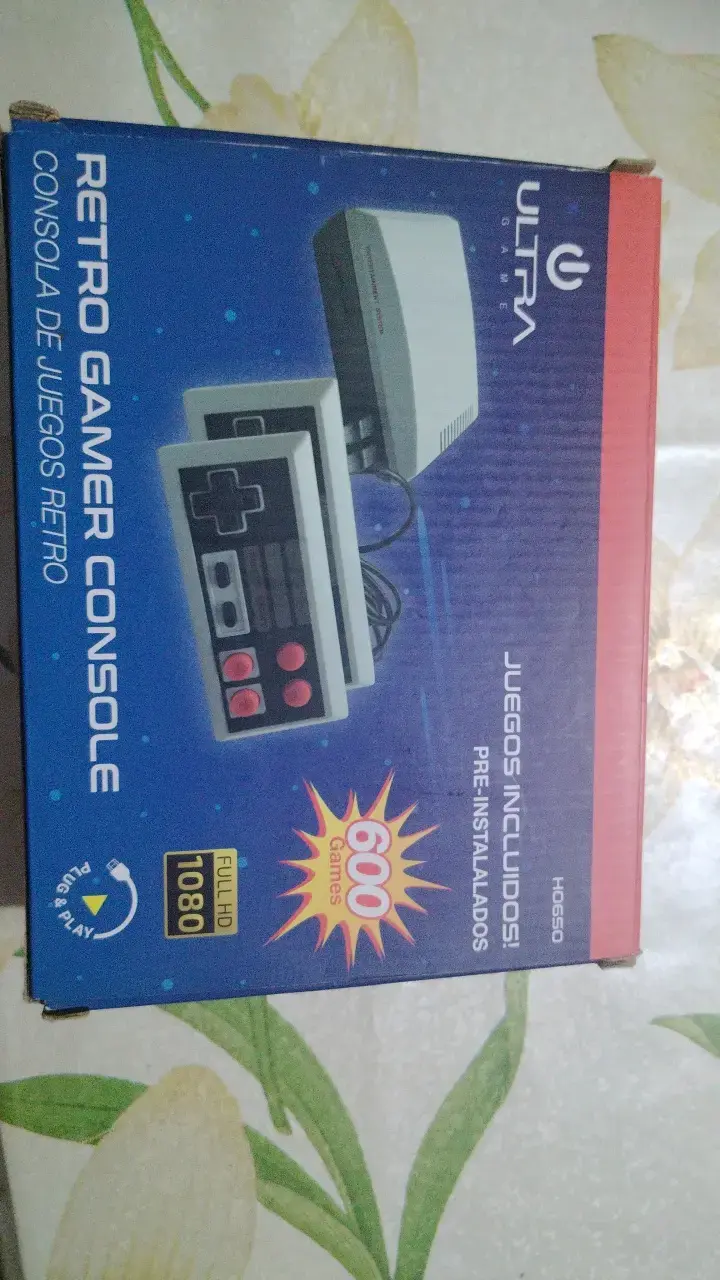 Consola Retro Gamer Ultra con 600 Juegos - 1