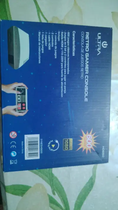 Consola Retro Gamer Ultra con 600 Juegos - miniatura 2