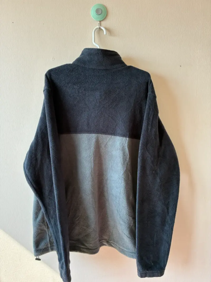 Chaqueta polar Columbia negra y gris - 2