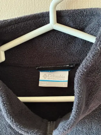 Chaqueta polar Columbia negra y gris - miniatura 3