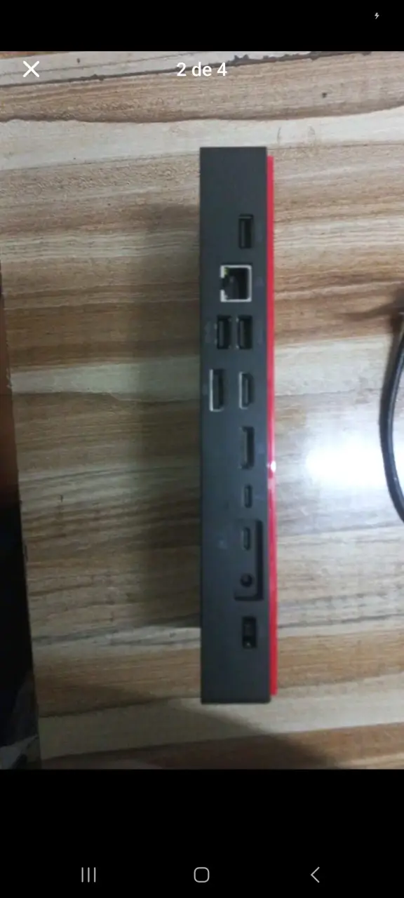 Docking Station Lenovo ThinkPad con Cables - 2