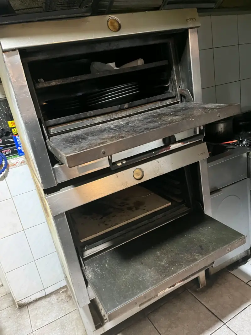 Horno industrial doble de acero inoxidable - 1