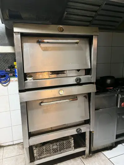 Horno industrial doble de acero inoxidable - miniatura 2