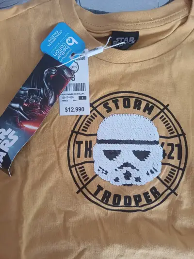 Polera Star Wars Stormtrooper para niños - miniatura 1