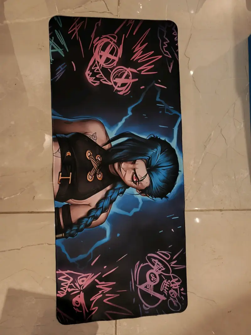 Alfombrilla de ratón gamer con diseño de personaje