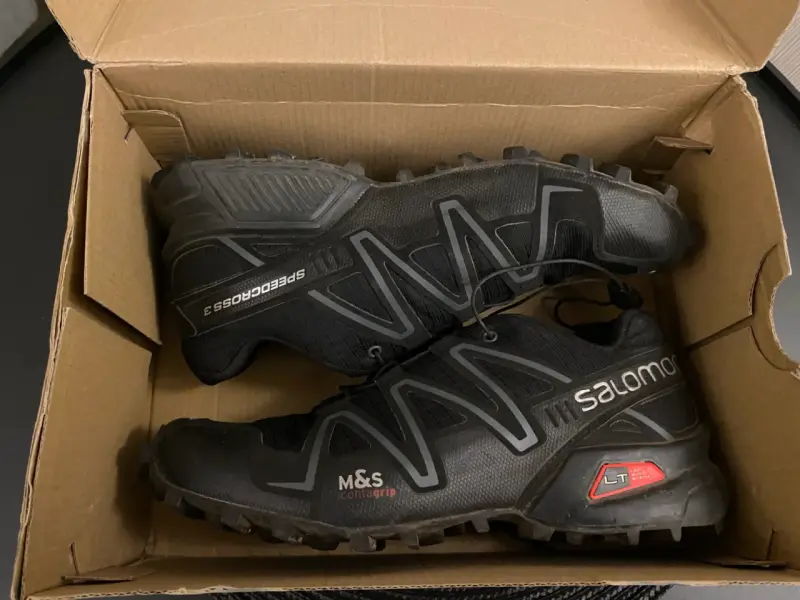 Zapatillas de Trail Running Salomon Speedcross 3 Negras - 4