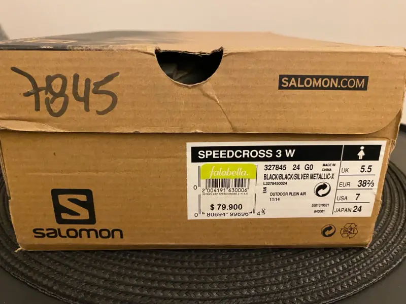 Zapatillas de Trail Running Salomon Speedcross 3 Negras - 5