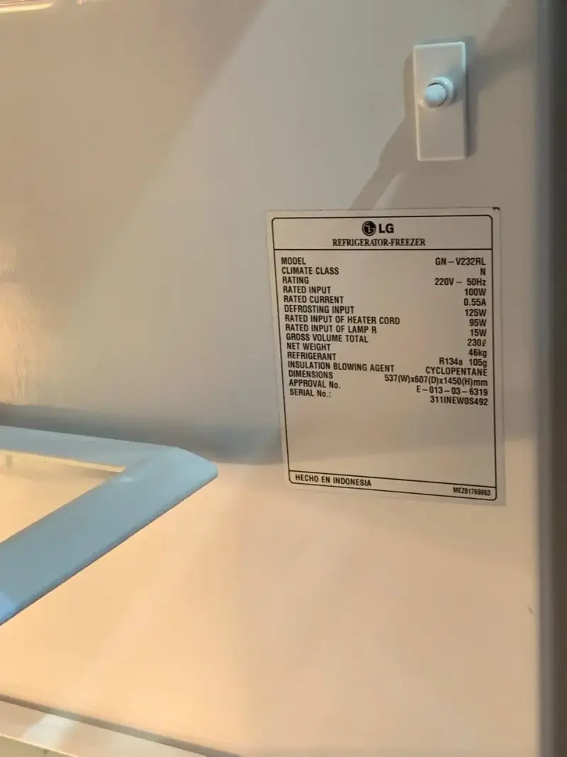 Refrigerador LG de dos puertas en acero inoxidable - 5
