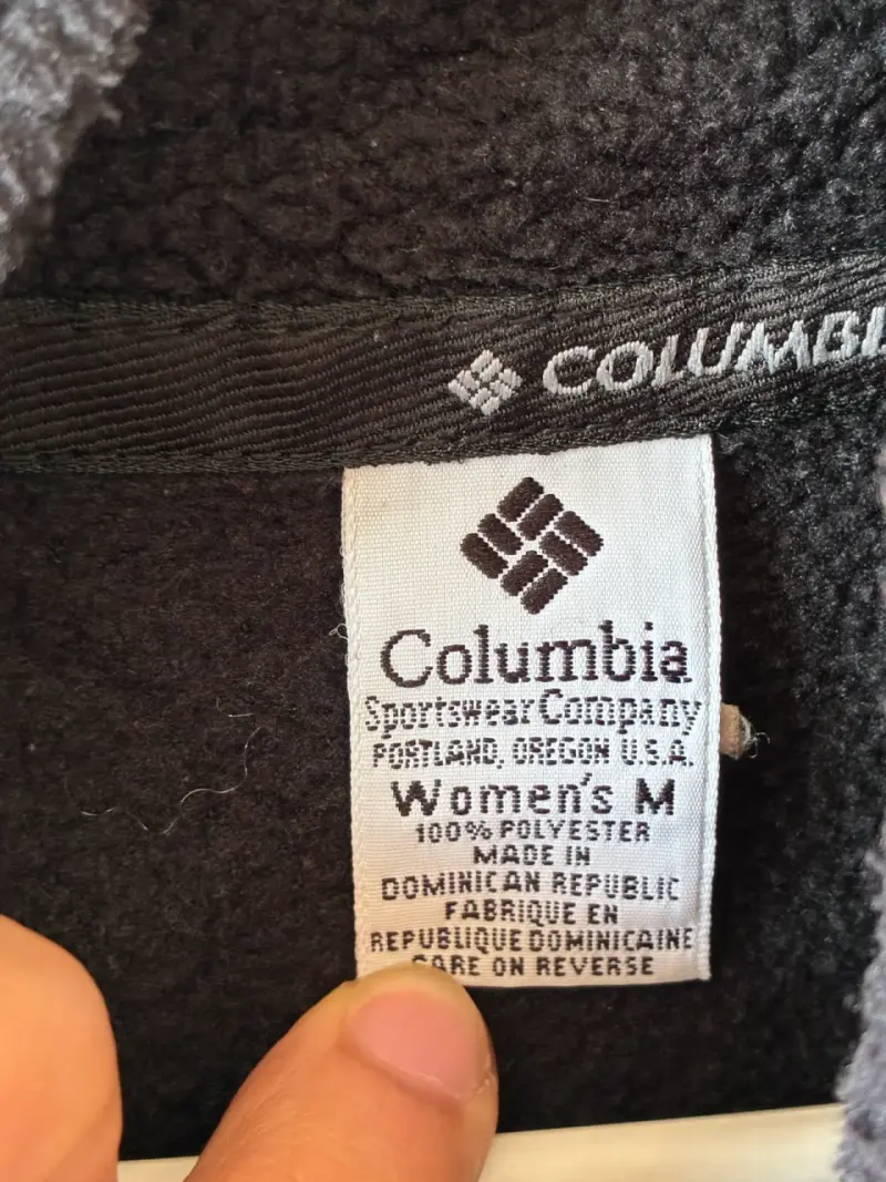 ♻️Chaqueta polar negra Columbia para mujer - 3