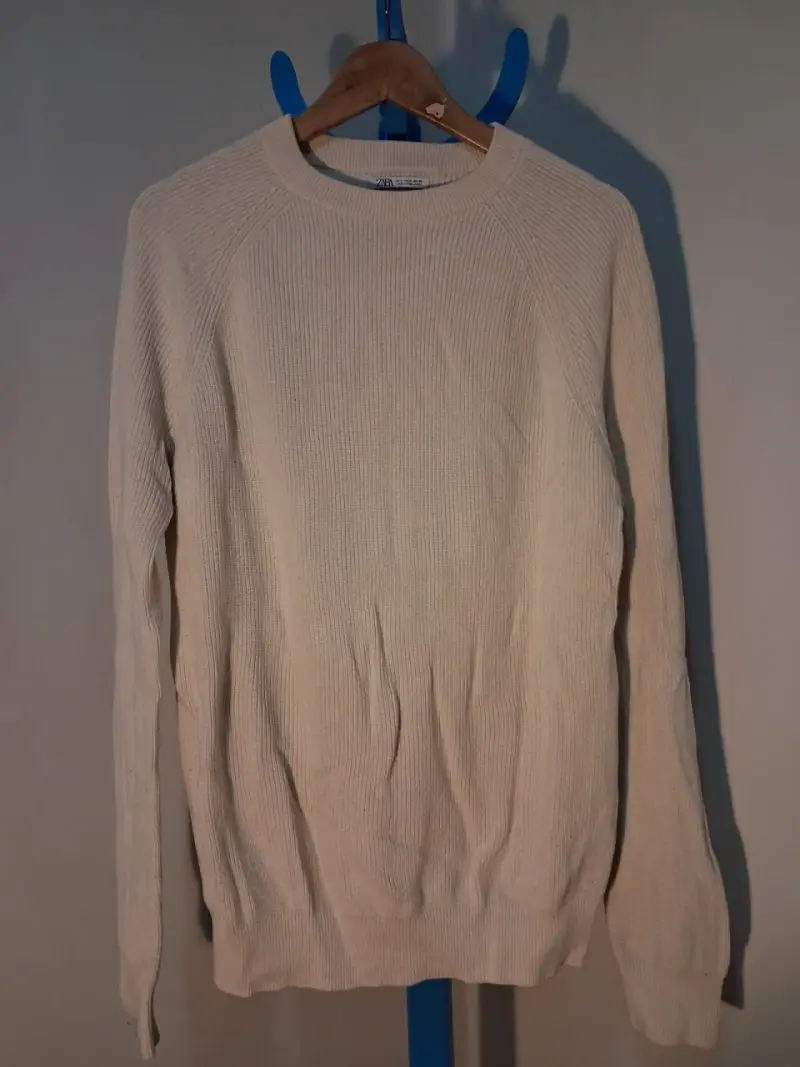 Suéter de lana beige Zara para Hombre - 2