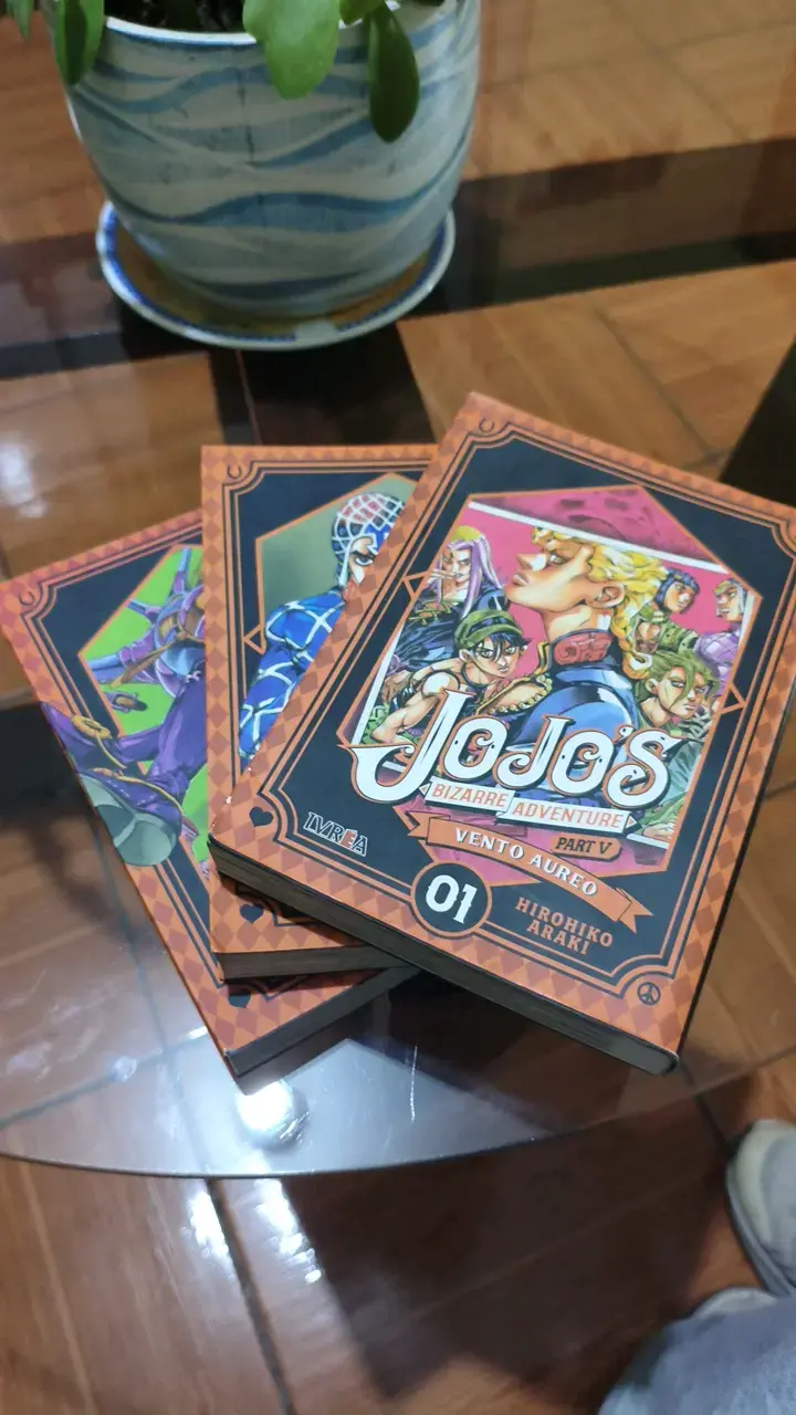 Manga JoJo's Bizarre Adventure Vento Aureo Volumen 1
