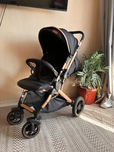 Coche de paseo B1 black lubabycas - miniatura 5