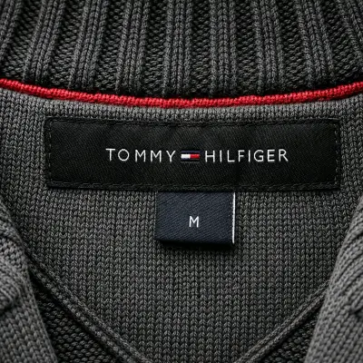 Suéter Tommy Hilfiger Quarter Zip - miniatura 3