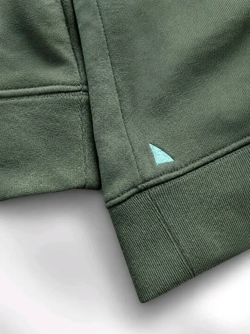 Polerón verde Quarter Zip Untuckit - 2