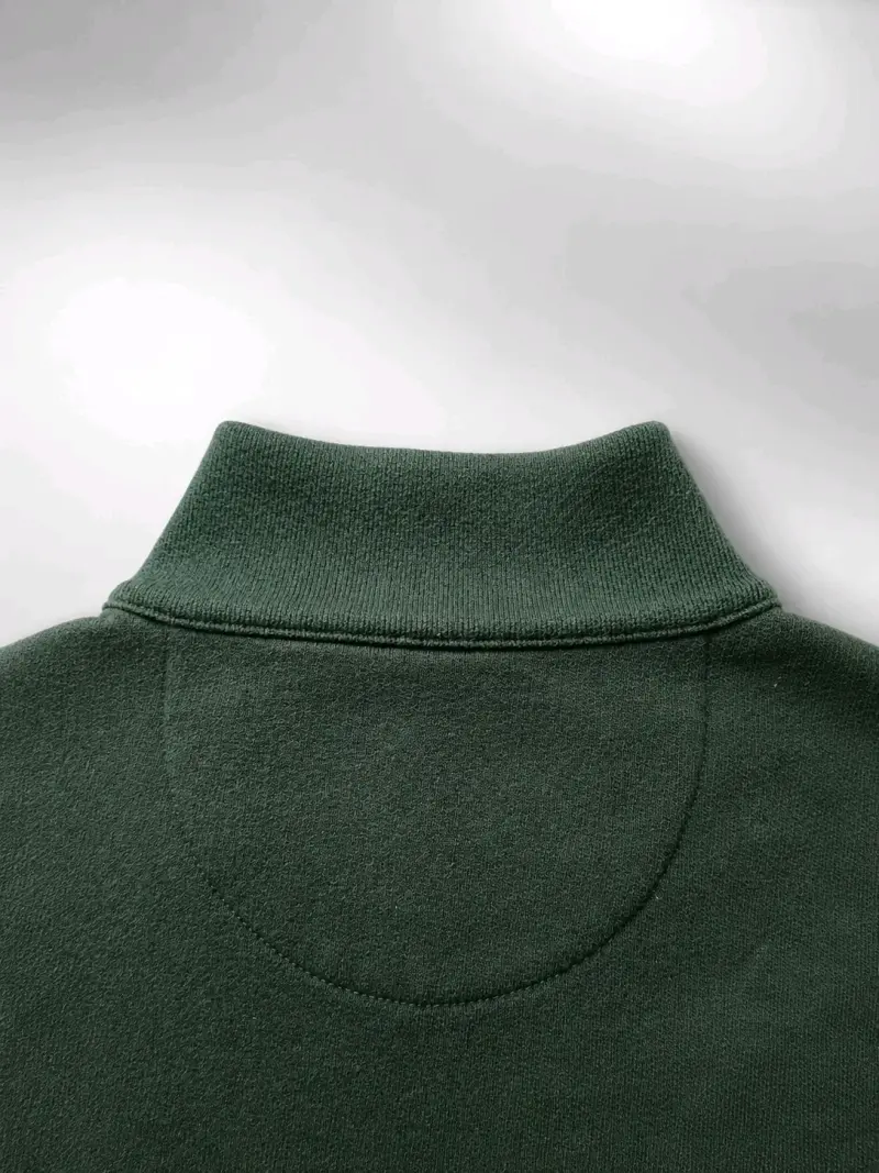 Polerón verde Quarter Zip Untuckit - 5