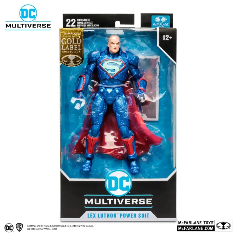 Figura de acción Lex Luthor Power Suit DC Multiverse