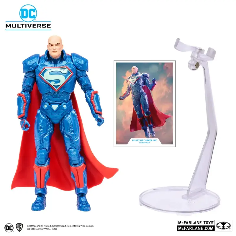 Figura de acción Lex Luthor Power Suit DC Multiverse - 6