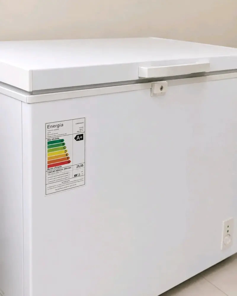Congelador horizontal blanco eficiente A+ - 1