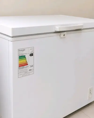 Congelador horizontal blanco eficiente A+ - miniatura 1