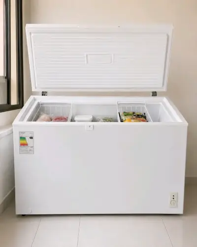 Congelador horizontal blanco eficiente A+ - miniatura 3