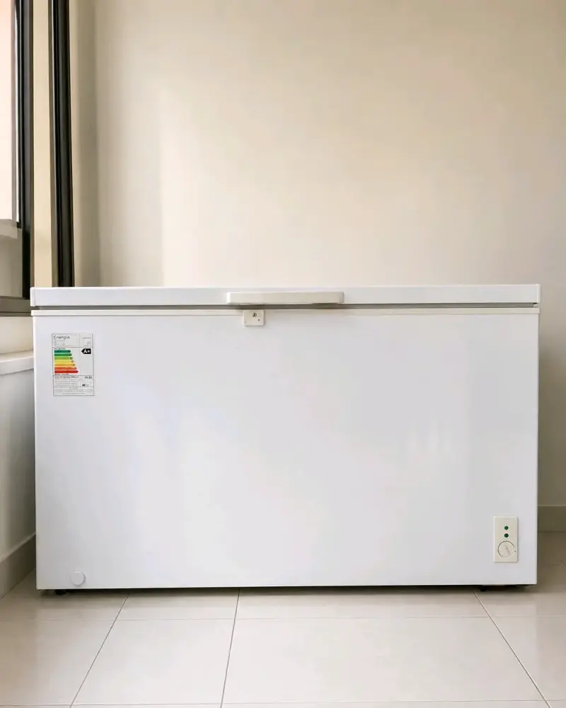Congelador horizontal blanco eficiente A+ - 4