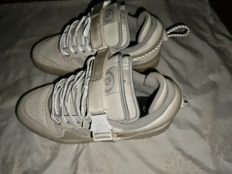 Zapatillas Adidas Bad Bunny Forum Blancas - 5