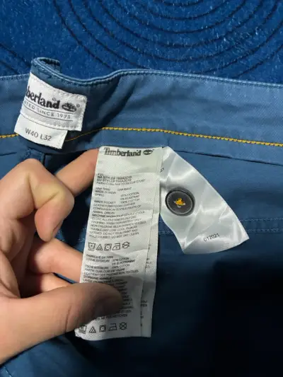 Pantalones Timberland azul para hombre - miniatura 1
