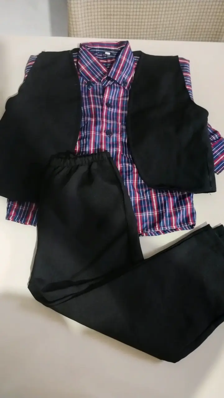Conjunto de huaso niño talla 4 - 1
