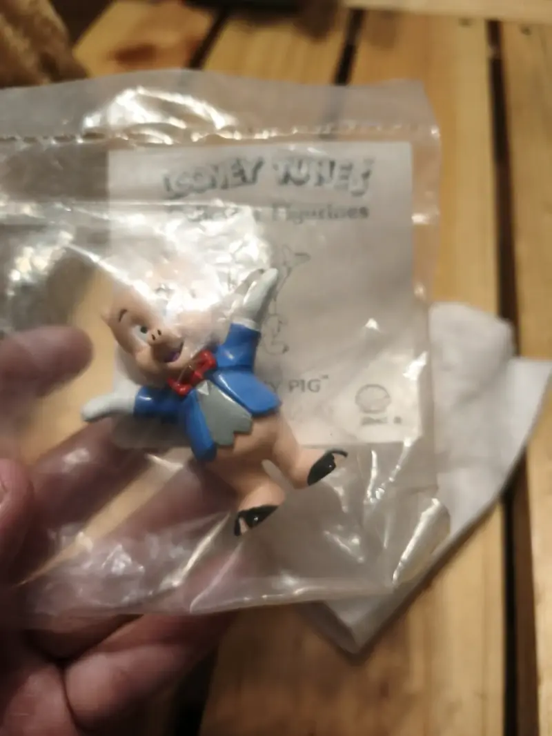 Figura de colección Looney Tunes Porky Pig - 1