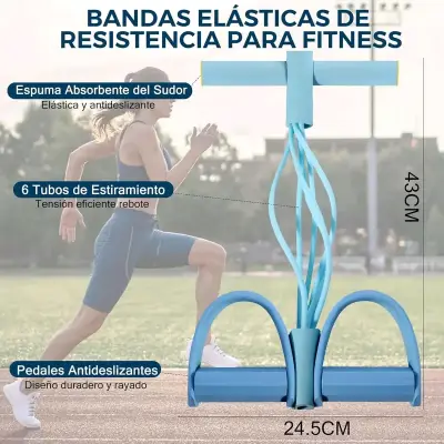 Bandas Elásticas de Resistencia para Fitness - miniatura 1