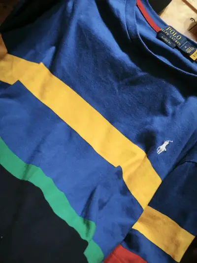 Polera Polo Ralph Lauren a rayas multicolor - miniatura 1