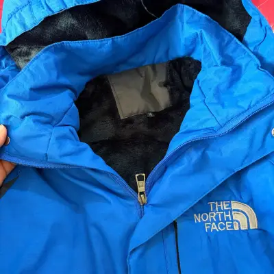 Chaqueta impermeable azul para niño - miniatura 2
