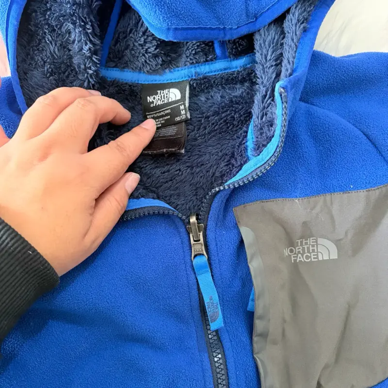 Chaqueta polar azul The North Face para niño - 3