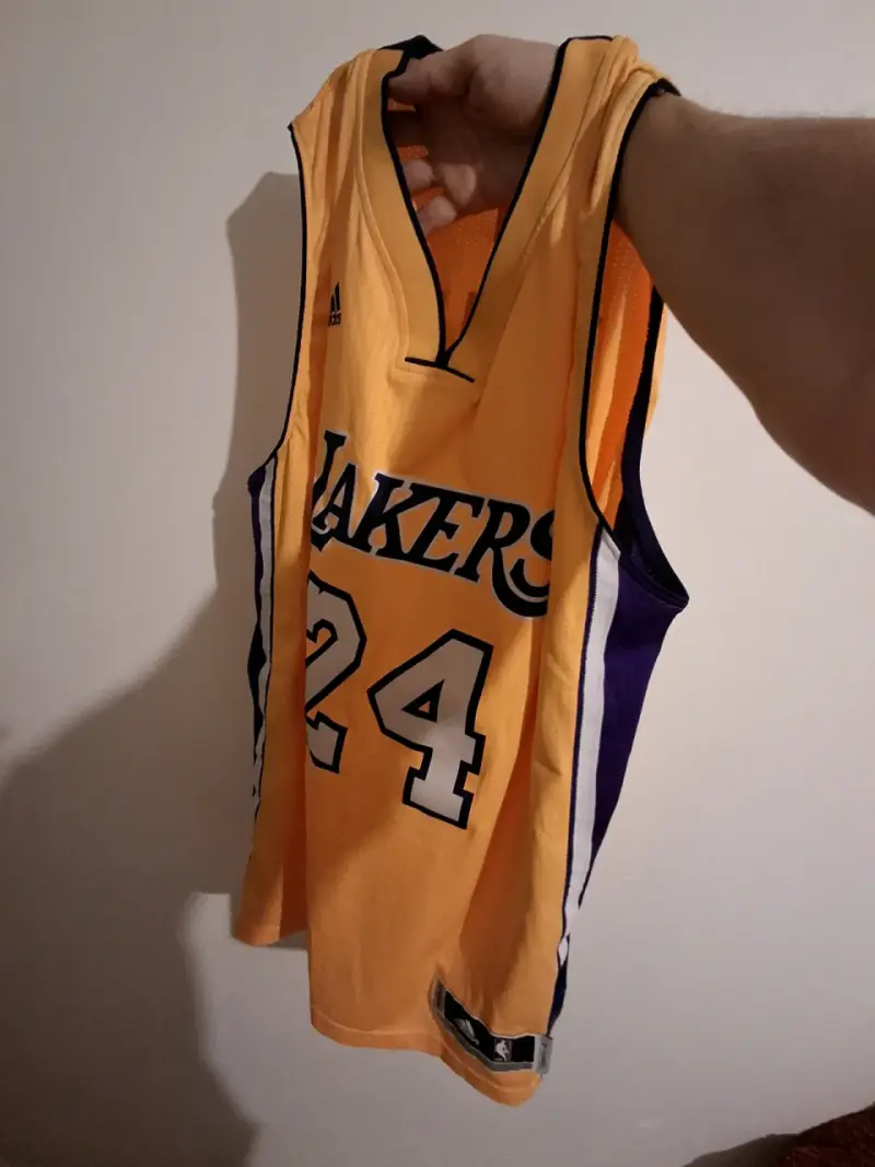 Camiseta NBA Lakers Kobe Bryant Amarilla Talla L - 3