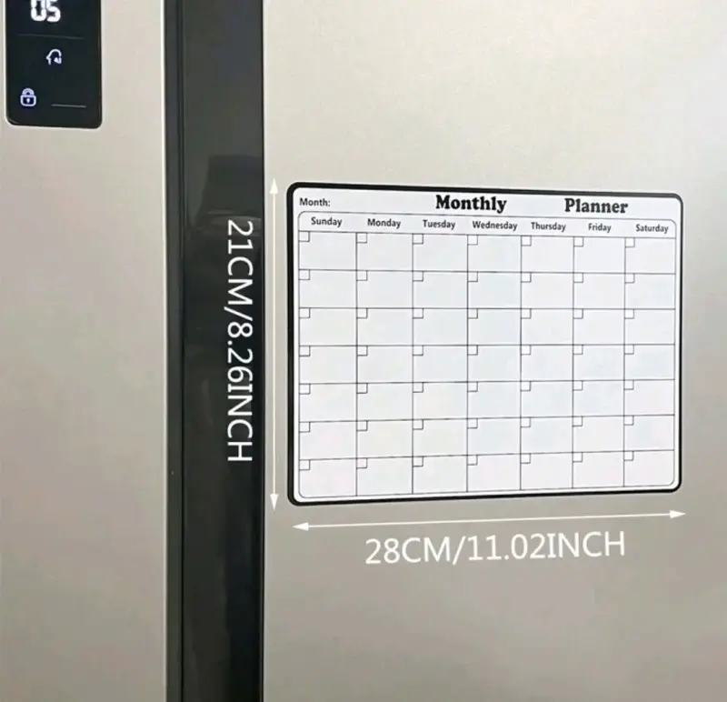 Planificador mensual magnético para refrigerador - 3