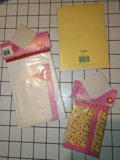 Set  Barbie village esquelas billetera y stickers - miniatura 2