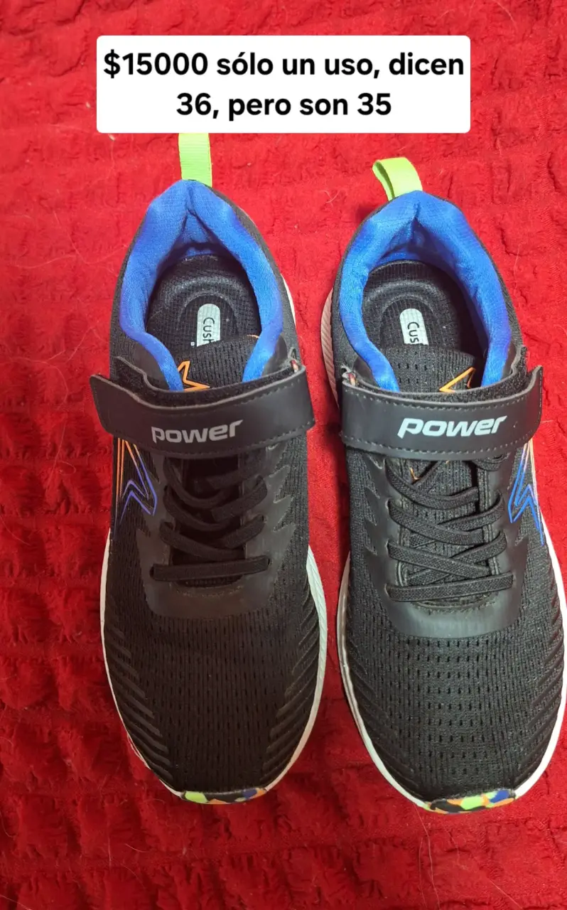 Zapatillas deportivas Power talla 35