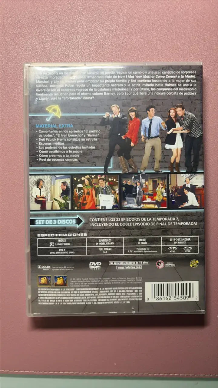 DVD How I Met Your Mother Temporada 7 - 2