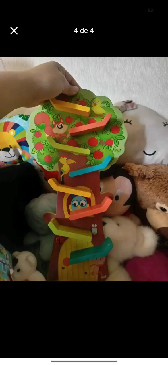 Juguete de madera educativo con diseño marino - 2