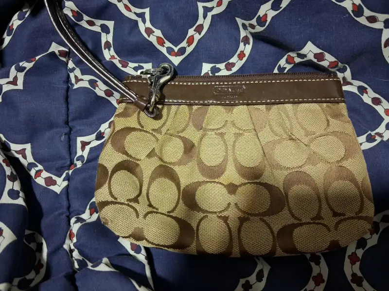 Monedero Coach de Tela Multicolor - 2