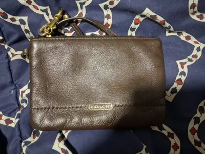Monedero Coach de Tela Multicolor - miniatura 5